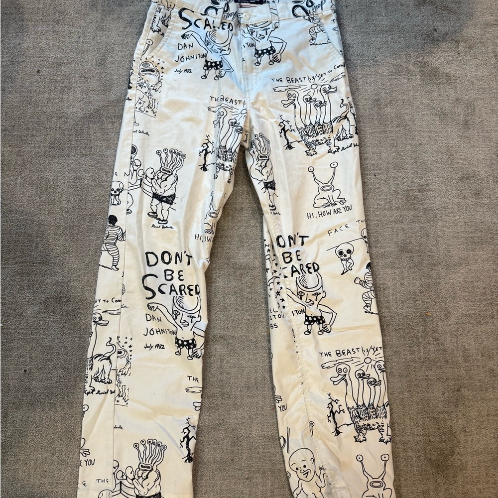 Kids Graphic Print Pants